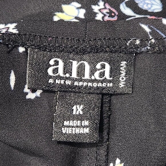 Ana Cover Up for Women Size 1X Floral Print Lightweight Sheer - Picture 6 of 9